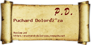 Puchard Doloróza névjegykártya